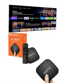 Mx Box Android Tv Media Sound 4K Ultra HD Görüntü Kaliteli