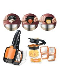 5 In 1 Pratik Hazneli Sebze Meyve Doğrayıcı