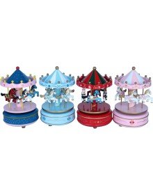 Nostaljik El Yapımı Atlıkarınca Müzik Kutusu