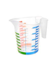 Ölçü Kabı Dereceli Renkli 1000 ML + 300 ML Set