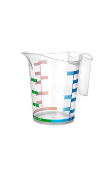 Ölçü Kabı Dereceli Renkli 500ML