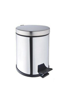 Onno Parlak Pedallı Çöp Kovası 5 Lt