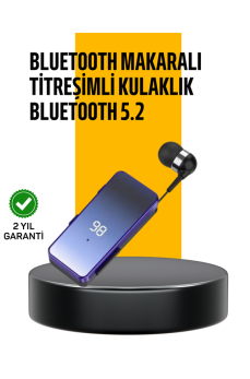 Otomatik Geri Sarma Mekanizmalı Kulaklık – Pratik Kullanım İçin Akıllı Kablo Yönetimi