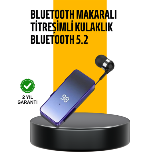 Otomatik Geri Sarma Mekanizmalı Kulaklık – Pratik Kullanım İçin Akıllı Kablo Yönetimi