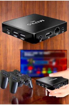 Oyun Konsolu Çift Kollu 1000 Oyunlu TV Box Netflix Youtube Atari