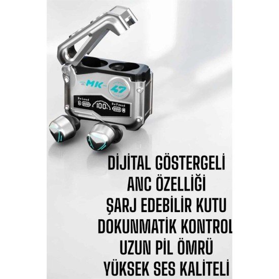 Kulaklığı Bluetooth Bağlantılı ANC Özelliği 5.0 Bluetooth