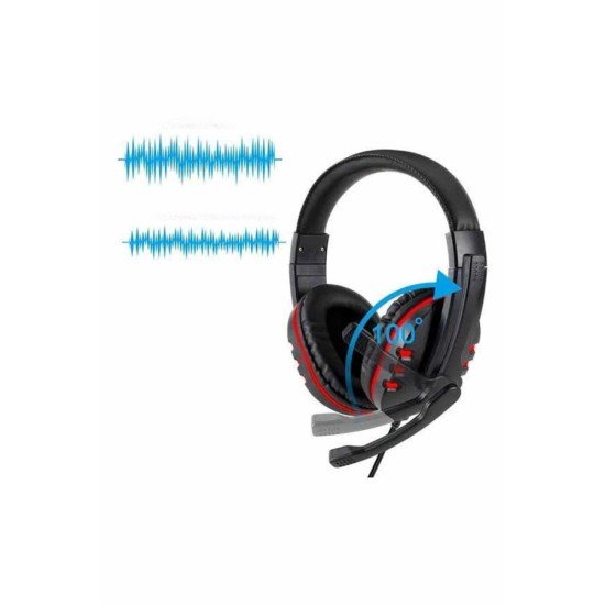 Kulaklığı Kulak Üstü Kablolu  Kulaklık Mikrofonlu ANC Özelliği