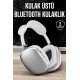 P9 Air Max Kablosuz 5.0 Mikrofonlu Bluetooth Kulaklık Beyaz Yüksek Ses Kaliteli