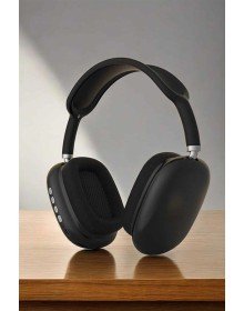 P9 Plus Kulaklık Siyah Bluetooth Bağlantılı Kulak Üstü Kablosuz ANC Özelliği