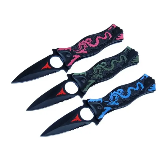 PA0210 Parmak Delikli Testereli Koleksiyon Çakı 20,5 cm - Plastik Sap PA0210 Parmak Delikli Testereli Koleksiyon Çakı 20,5 cm - Plastik Sap