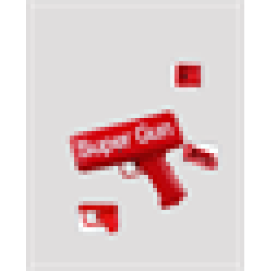 Dolar Boyutunda Kâğıt Atışı Yapan Pil ile Çalışan Oyuncak Tabanca Dolar Boyutunda Kâğıt Atışı Yapan Pil ile Çalışan Oyuncak Tabanca