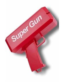 Para Dolar Saçma Para Atma Tabancası Otomatik Kırmızı Oyuncak