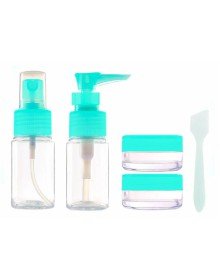 Parfüm Şişesi - Kozmetik Şişesi - 5li Seyahat Doldurulabilir Kozmetik Seti