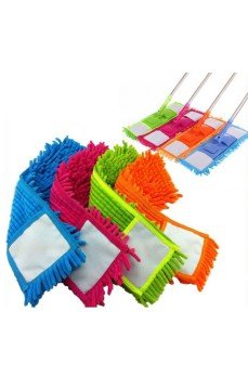 Paspas Yedeği Mikrofiber Makarna Mop Paspas Yedeği 50 Cm