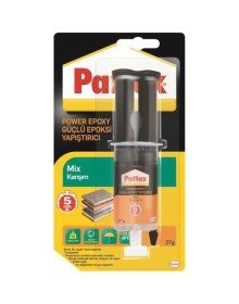 Pattex Power Epoxy Güçlü Yapıştırıcı Şeffaf 27 gr