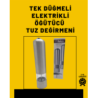 Elektrikli Baharat Öğütme Cihazı Ergonomik Şeffaf Gövde Elektrikli Baharat Öğütme Cihazı Ergonomik Şeffaf Gövde