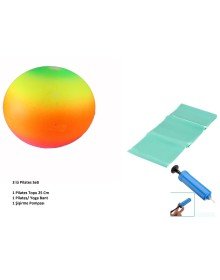 Pilates Seti - Top - Pompa - Bant