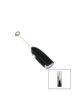 Pilli Renkli Süt ve Kahve Köpürtücü - Karıştırıcı Mini Mikser