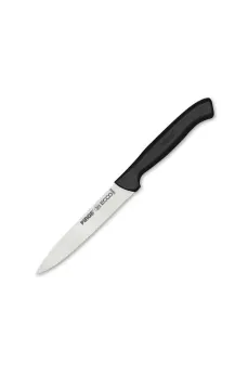 Pirge 38049 Ecco Tırtıklı Sebze, Et, Biftek Steak Bıçağı 12 cm - Siyah Pirge 38049 Ecco Tırtıklı Sebze, Et, Biftek Steak Bıçağı 12 cm - Siyah