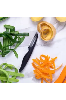 Pirge 41310 Dişli Soyacak, Siyah - Plastik Sap Pirge 41310 Dişli Soyacak, Siyah - Plastik Sap