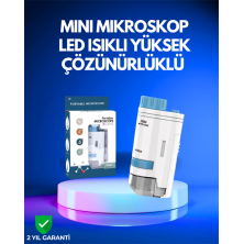 PMMA Optik Lensli Kompakt Taşınabilir Mikroskop