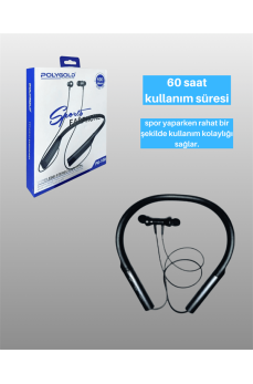 Polygold PG-100 Bluetooth Kulaklık – Ergonomik Boyun Bantlı Tasarım, Net Ses ve Konfor Polygold PG-100 Bluetooth Kulaklık – Ergonomik Boyun Bantlı Tasarım, Net Ses ve Konfor