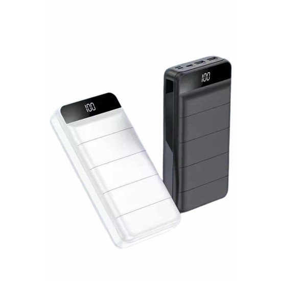 Powerbank 50.000 Mah Dijital Göstergeli Taşınabilir 4 Portlu Hızlı Powerbank Powerbank 50.000 Mah Dijital Göstergeli Taşınabilir 4 Portlu Hızlı Powerbank