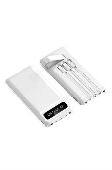 Powerbank Şarj Cihazı 4 Çıkışlı 20.000 MAH Powerbank Kompakt Yüksek Kapasiteli Hızlı Şarj Powerbank Şarj Cihazı 4 Çıkışlı 20.000 MAH Powerbank Kompakt Yüksek Kapasiteli Hızlı Şarj
