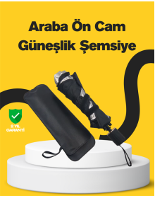 Pratik Ön Cam Güneşliği – Geniş Kapsama Alanı, Kolay Saklama
