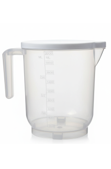 Pratik Mutfak Ölçü Kabı - 2 Litre Dereceli Şeffaf Hazne BPA Free