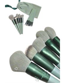 Profesyonel Makyaj Fırça Seti 13 Parça Yumuşak Kıllı Fırça Seti Far Fırçası