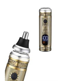 Profesyonel Saç Sakal Vücut Kulak ve Burun Tıraş Makinesi 3 Başlıklı