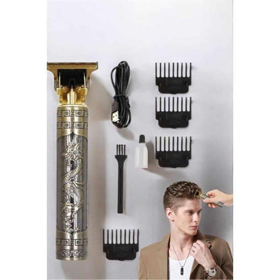Profesyonel Şarjlı Saç ve Sakal Şekillendirici Çizik Tıraş Makinesi Profesyonel Şarjlı Saç ve Sakal Şekillendirici Çizik Tıraş Makinesi