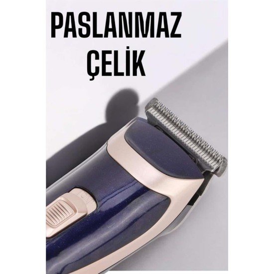 Profesyonel Şarjlı Saç ve Sakal Traş Makinesi Kolay Kullanım Profesyonel Şarjlı Saç ve Sakal Traş Makinesi Kolay Kullanım