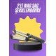 Profesyonel Seramik Kaplama Saç Şekillendirici Wag Maşa Isı Ayarlı Profesyonel Seramik Kaplama Saç Şekillendirici Wag Maşa Isı Ayarlı
