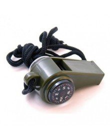 Pusulalı Termometreli Düdük - Survival Askılı Düdük