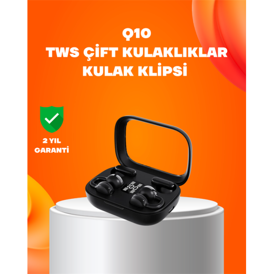 Q10 Bluetooth 5.4 Kablosuz Kulaklık – Dokunmatik, Uzun Pil Ömrü, Type-C Şarj