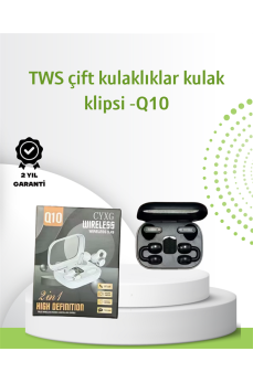 Q10 Bluetooth Kulaklık – Hafif, Şık Tasarım, Güçlü Pil ve Net Çağrı Kalitesi