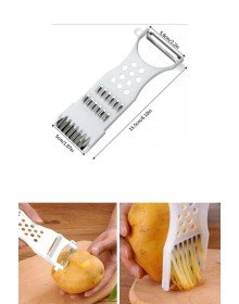 Rende Soyacak 5 Fonksiyonlu Sebze Meyve Soyucu Patates Havuç Salatalık Zencefil Doğrayıcı