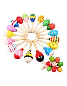 Renkli Ahşap Marakas