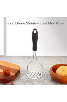 Renkli Plastik Saplı Paslanmaz Metal Patates Ezici Püre Yapıcı Renkli Plastik Saplı Paslanmaz Metal Patates Ezici Püre Yapıcı