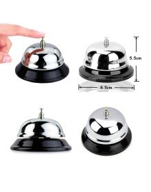 Resepsiyon Zili - Masa Zili Otel Resepsiyon Görevli Çağırma Çanı Gümüş