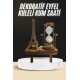 Retro Eyfel Kulesi Ve Kum Saati Dekoratif Ahşap Görünümlü Masa Biblosu Retro Eyfel Kulesi Ve Kum Saati Dekoratif Ahşap Görünümlü Masa Biblosu