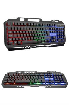 RGB Işıklı Klavye Q Klavye Mouse Hediyeli RGB Işıklı Klavye Q Klavye Mouse Hediyeli
