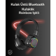 RGB Işıklı Katlanabilir Bluetooth 5.3 Kulak Üstü Kulaklık