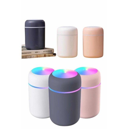 Rgb Işıklı Ulrasonik Ledli Hava Nemlendirici Buhar Makinesi Buhardanlık