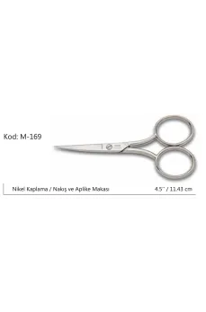 Rose Europe Az Kalın Nakış Makası Süper Kalite No:4,5 11,43 CM