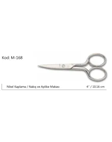 Rose Europe Kalın Nakış Makası Süper Kalite No:4 10,16 CM