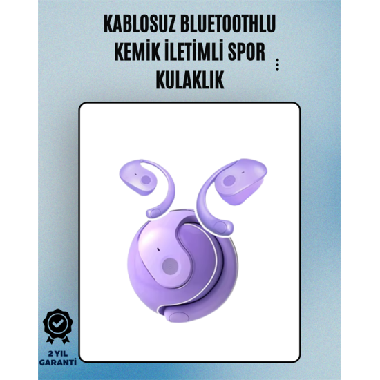 S05 Kablosuz Bluetooth 5.3 Kemik İletimli Spor Kulaklık – IPX4 Suya Dayanıklı, 6 Saat Pil Ömrü S05 Kablosuz Bluetooth 5.3 Kemik İletimli Spor Kulaklık – IPX4 Suya Dayanıklı, 6 Saat Pil Ömrü