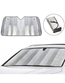 Isı ve Güneş Yansıma Önleyici Oto Ön Cam Güneşliği Opel Astra Fiat Egea Hyundai i20 Renault Megane